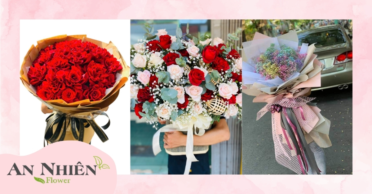 Các mẫu hoa 20/10 đẹp 